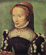 CORNEILLE DE LYON, Portrait of Gabrielle de Roche-chouart